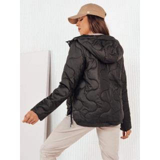 Steppelt női kabát fekete színben