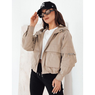 Tavaszi női kabát bézs színben