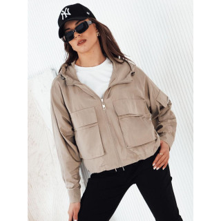 Tavaszi női kabát bézs színben