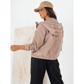 Női bézs színű átmeneti kabát