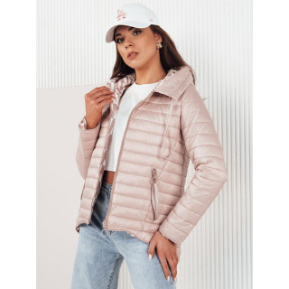 Női kétoldalú világos lila kabát