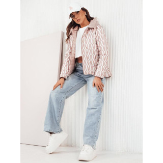 Női kétoldalú világos lila kabát