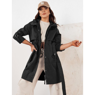 Átmeneti fekete parka övvel