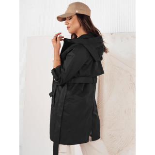 Átmeneti fekete parka övvel