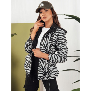 Női kétoldalú fekete parka