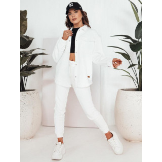 Fehér női átmeneti kabát