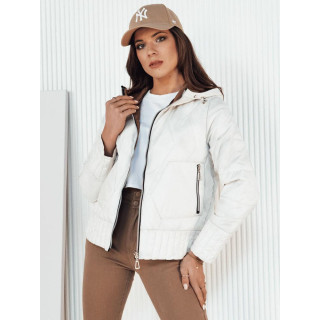 Fehér kétoldalú női kabát