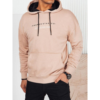 Bézs színű férfi pulóver