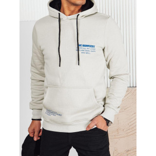 Férfi, világosszürke pulóver mintával