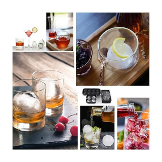 Szilikon jégkocka formák - 6 nagy golyó