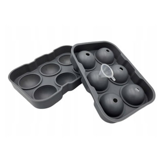 Szilikon jégkocka formák - 6 nagy golyó