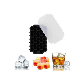 Szilikon jégkocka forma - 37 nyolcszögletű kocka