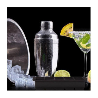 Fekete szilikon jégkocka forma - 15 kocka