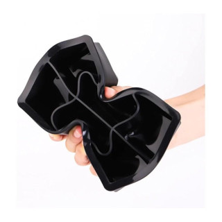 Fekete szilikon jégkocka forma - 15 kocka