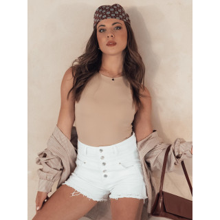 Női fehér lyukas rövidnadrág