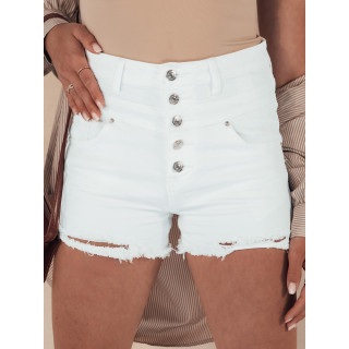 Női fehér lyukas rövidnadrág