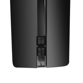 Fekete vízálló vezeték nélküli csengő