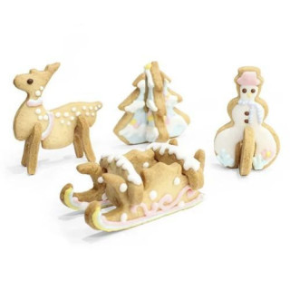 Karácsonyi süti kiszúró készlet