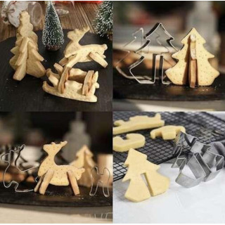 Karácsonyi süti kiszúró készlet