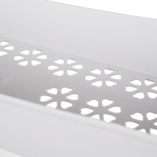 Univerzális mobil polc fehér színben