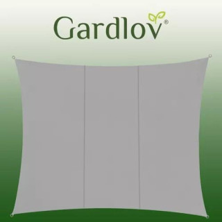 Szürke vízálló árnyékvitorla - 4x3 m
