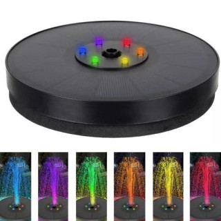 Kerti LED napelemes szökőkút