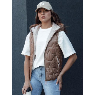 Steppelt arany női kapucnis mellény