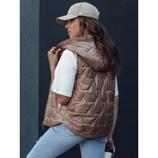 Steppelt arany női kapucnis mellény