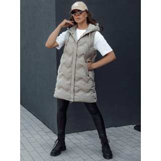 Steppelt női mellény bézs színben