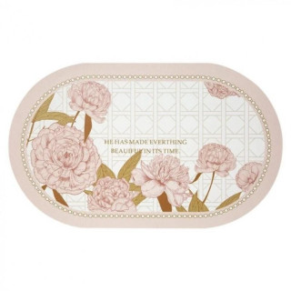 Mosható, virágos asztali szőnyeg