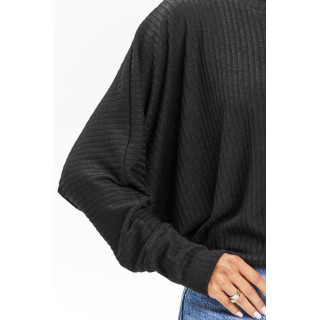 Női szürke garbós pulóver