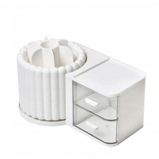 Fehér kozmetikai rendszerező