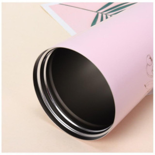 Termosz bögre kifolyóval - 550 ml krémszínű