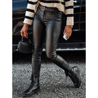 Fekete viaszos női nadrág UY2194