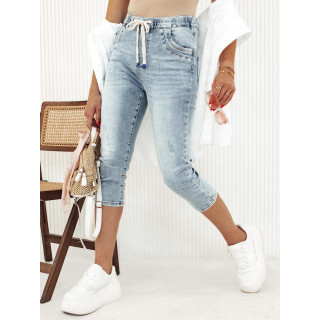 Világoskék női capri farmer UY2120