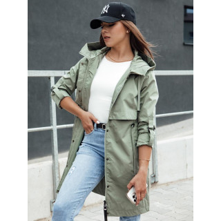 Zöld női tavaszi kabát TY4381