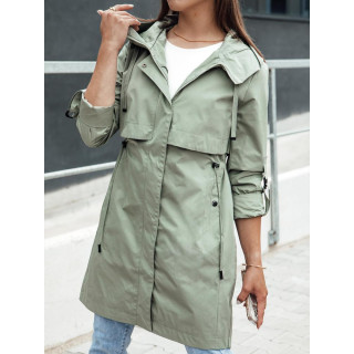 Zöld női tavaszi kabát TY4381
