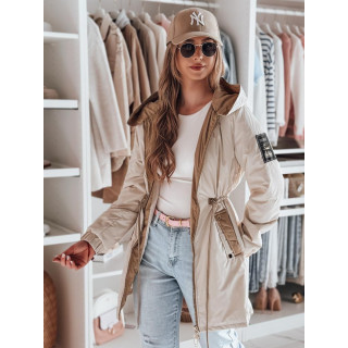 Női bézs átmeneti parkka TY4811