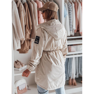 Női bézs átmeneti parkka TY4811