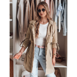 Női átmeneti khaki parka TY4786