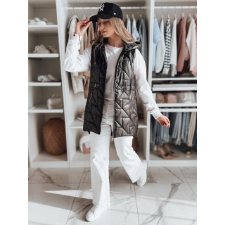 Steppelt fekete női mellény TY4836