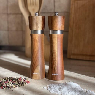 2 db fa só- és borsdaráló készlet
