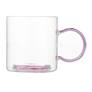 Termosz bögre csillogó virággal - 250 ml