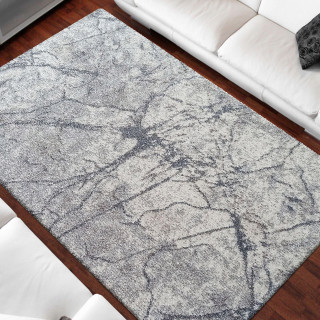 Mintás modern szürke szőnyeg