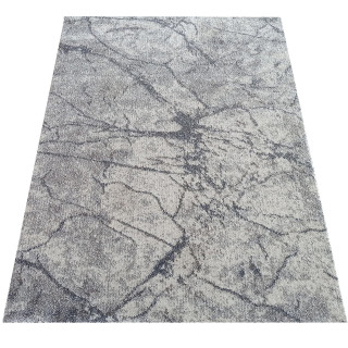 Mintás modern szürke szőnyeg