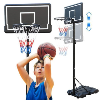 Szabadon álló kosárlabda állítható magasságú