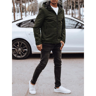 Férfi zöld átmeneti kabát TX4888