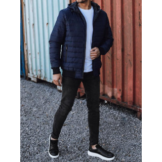 Steppelt férfi kabát sötétkék színben TX4936
