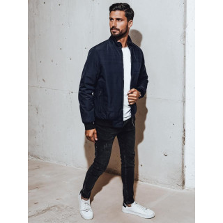 Férfi sötétkék tavaszi kabát TX5006