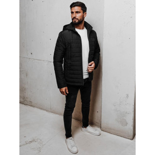 Férfi tavaszi kabát fekete színben TX5007